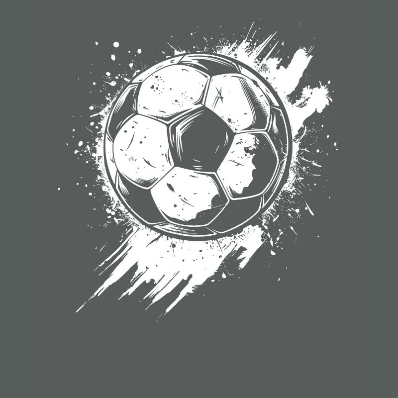 Fußball Graffiti