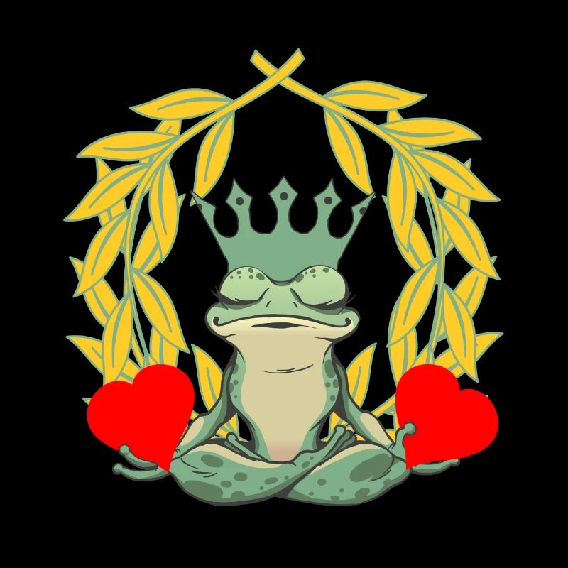 Frosch Herz Valentin Valentinstag Liebe