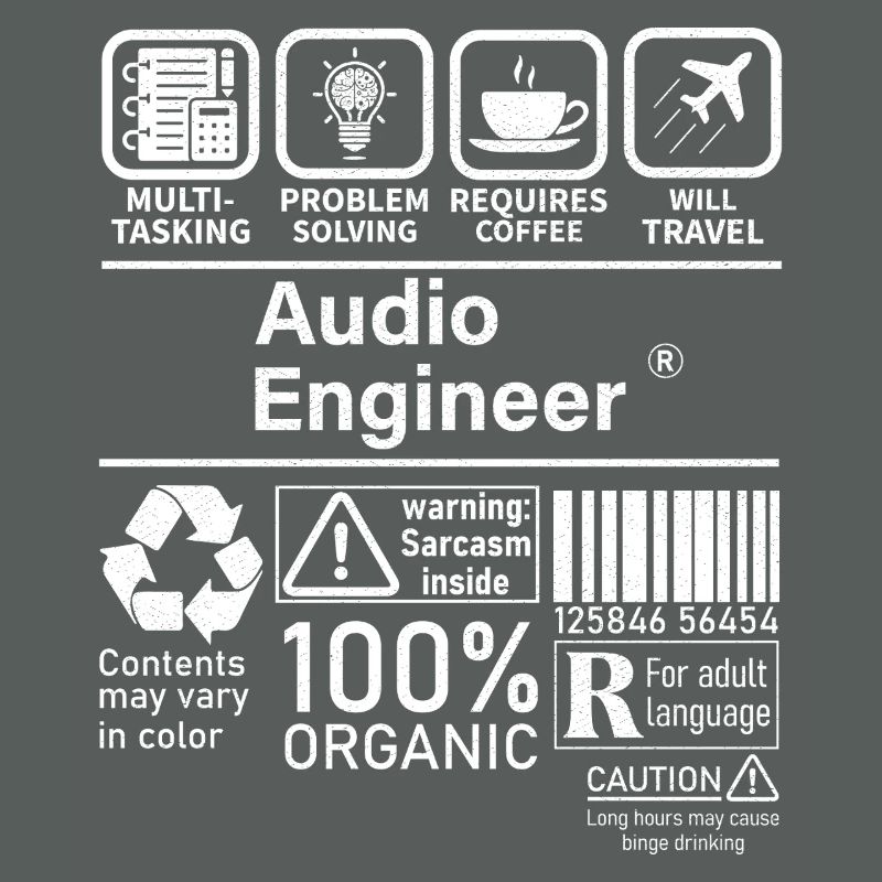 Audio Engineer multi tasking problem solving