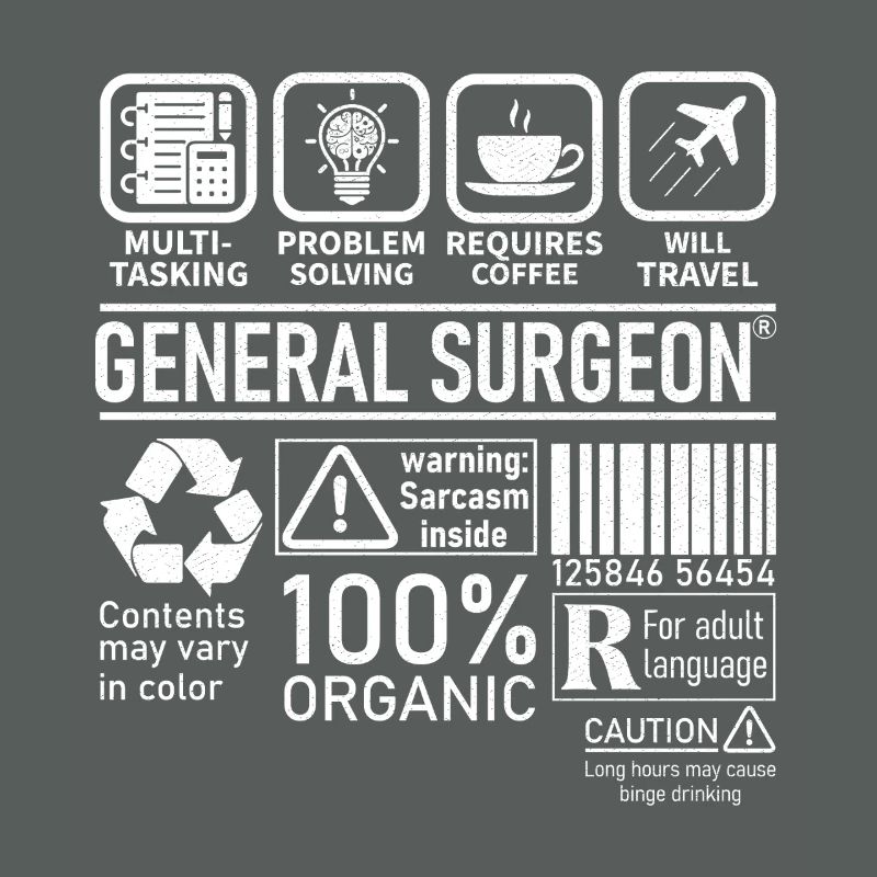 General Surgeon multi tasking problem solving