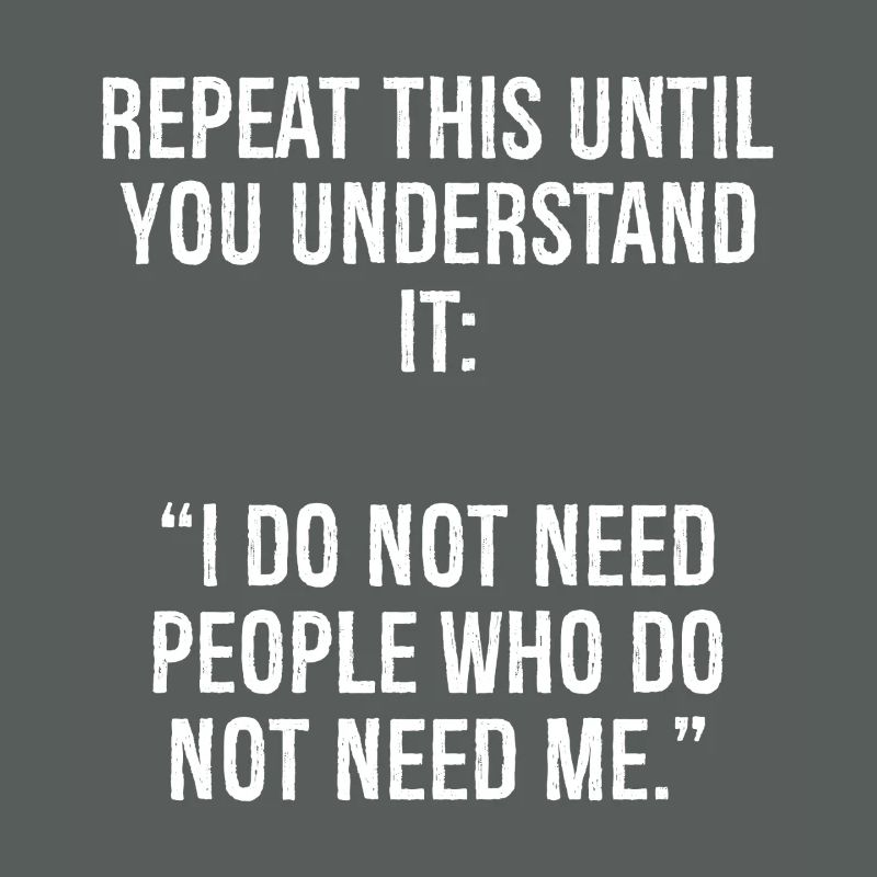 repeat this until you understand it I do not ne