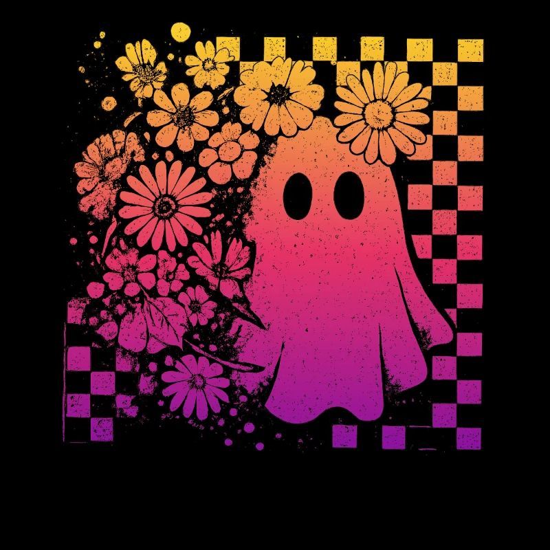 Neon Geist Halloween Geschenk Grusel Party