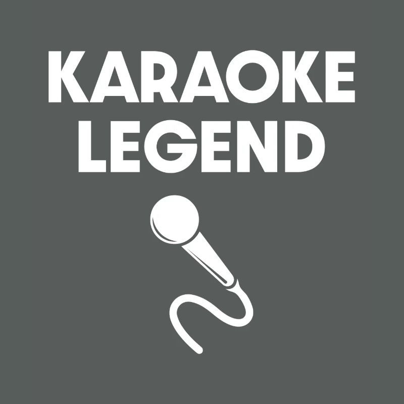 Conception de microphone de légende du karaoké