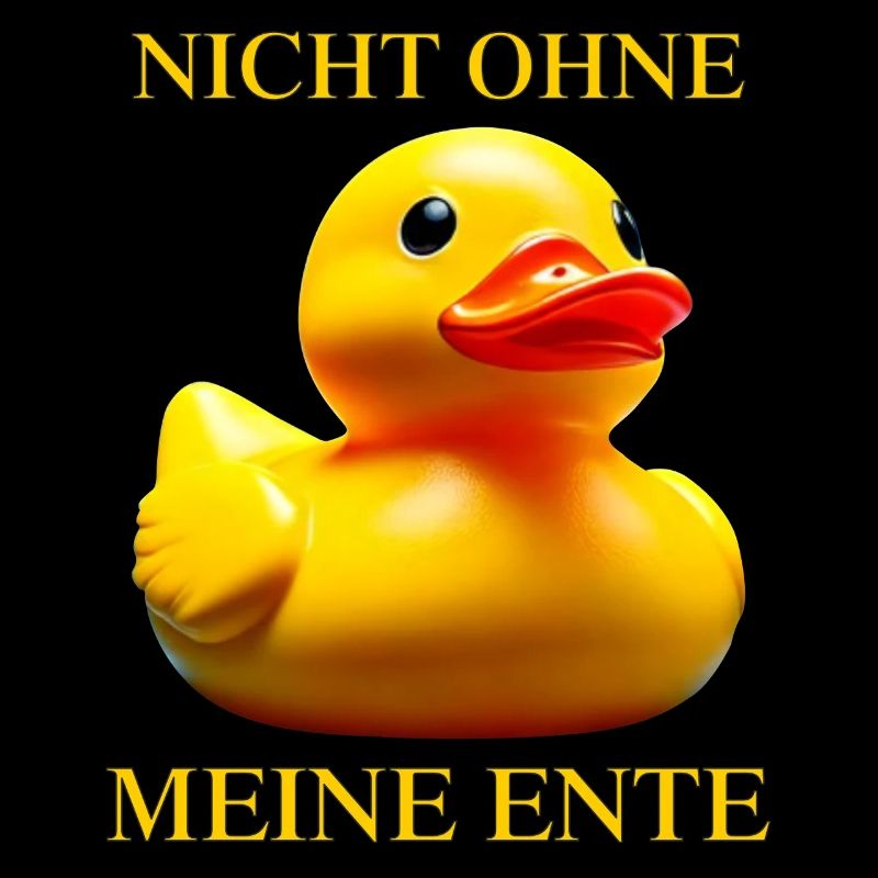Canard en caoutchouc PAS SANS MON CANARD