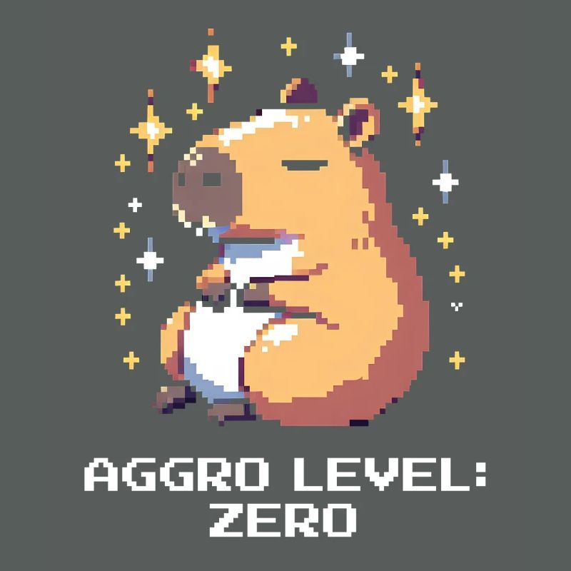 Aggro-Level: Null | Capybara & Ruhe