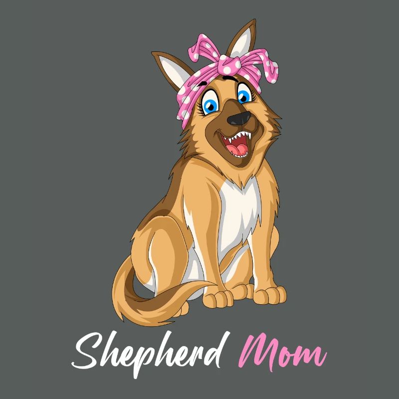 Deutscher Schäferhund Mama Hund Liebhaber Muttertagsgeschenk