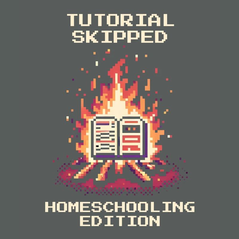 Tutorial übersprungen | Homeschooling Humor