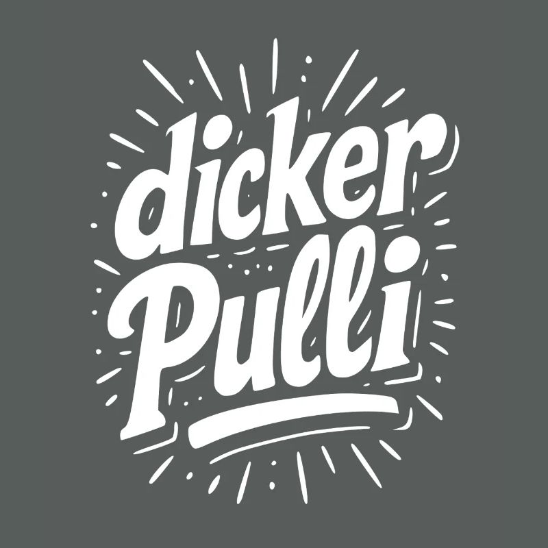 Dicker Pulli Neon Typo