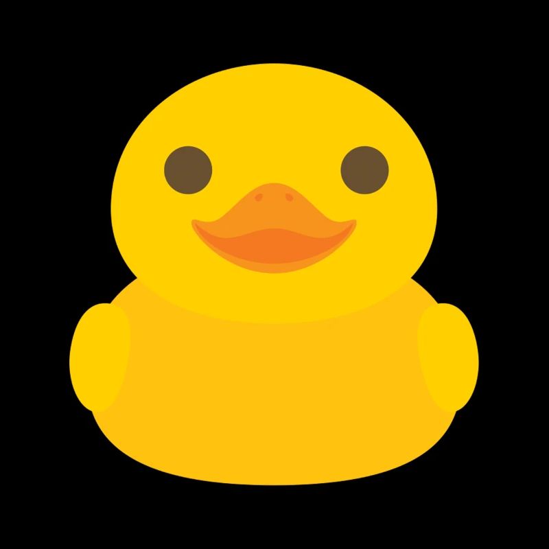 Sunny Rubber Duck Icon