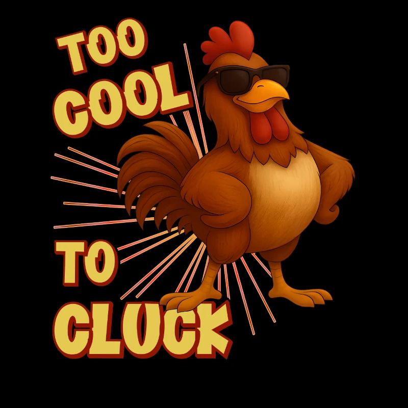 Too cool to cluck, chicken cool