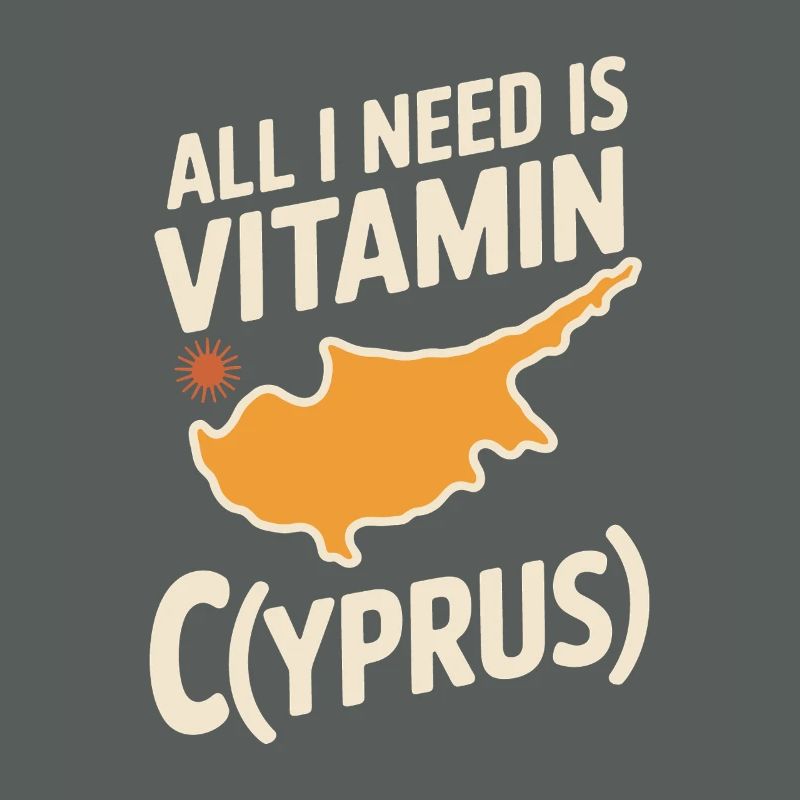 Chypre Tout ce dont j’ai besoin, c’est de vitamines Chypre Drapeau chypriote