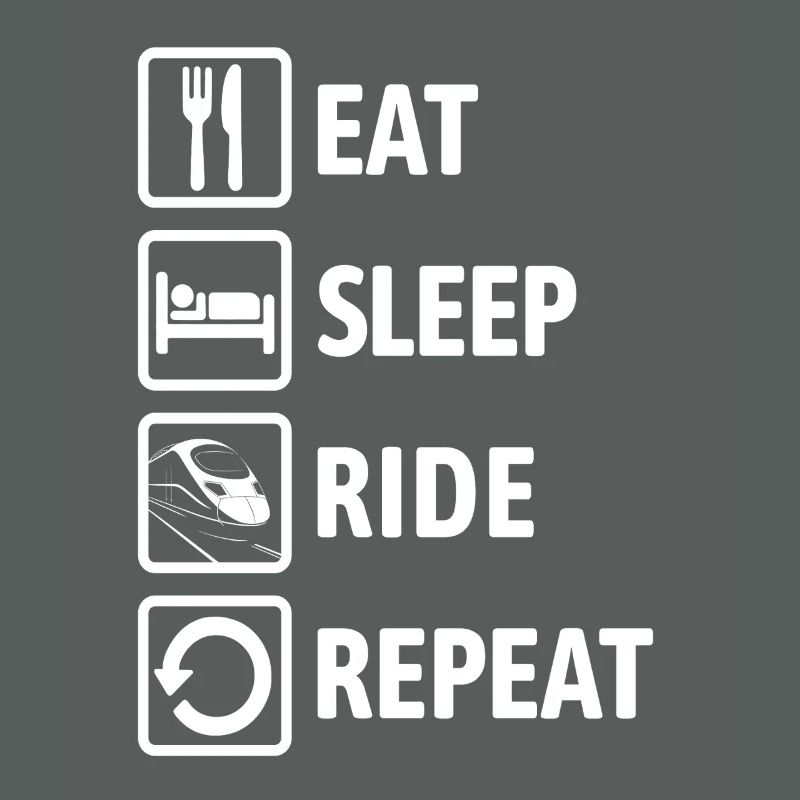 Manger Dormir Répéter - Voyage en Train