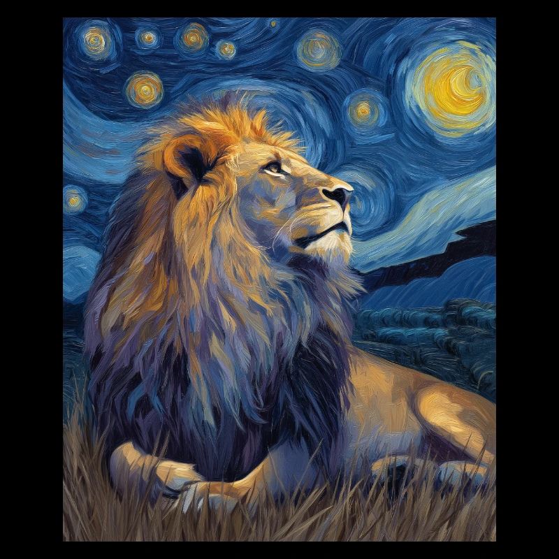Löwe Van Gogh