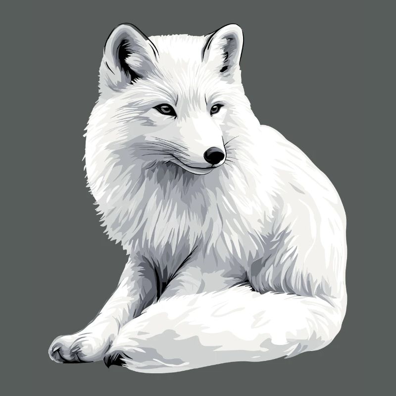 Snow fox