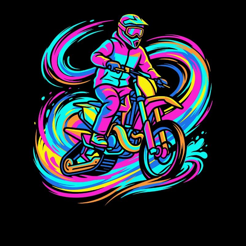 Motards de motocross