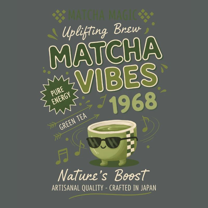 Matcha Vibes 1968 Matcha Magic Uplifting Brew