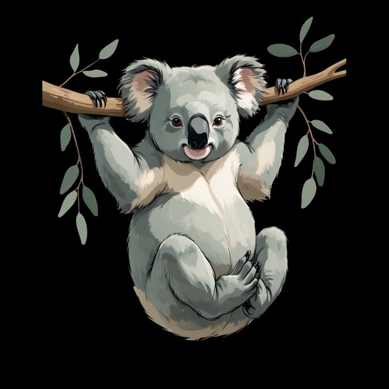 Koala am Ast – Grüner Traum
