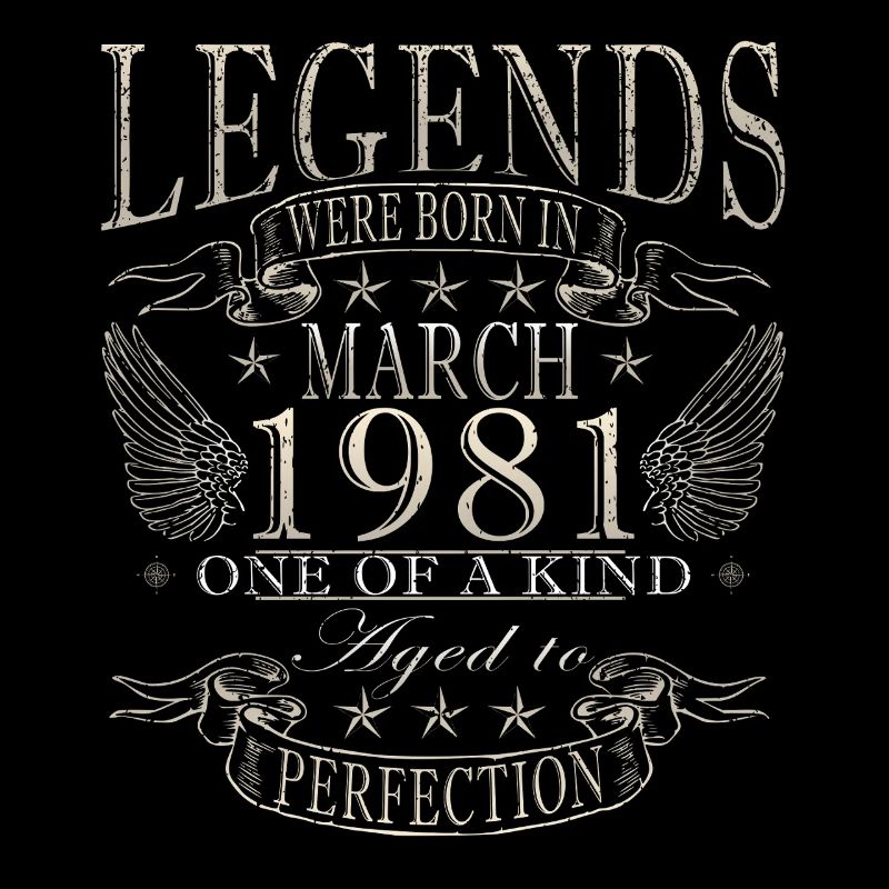 Birthday March 1981