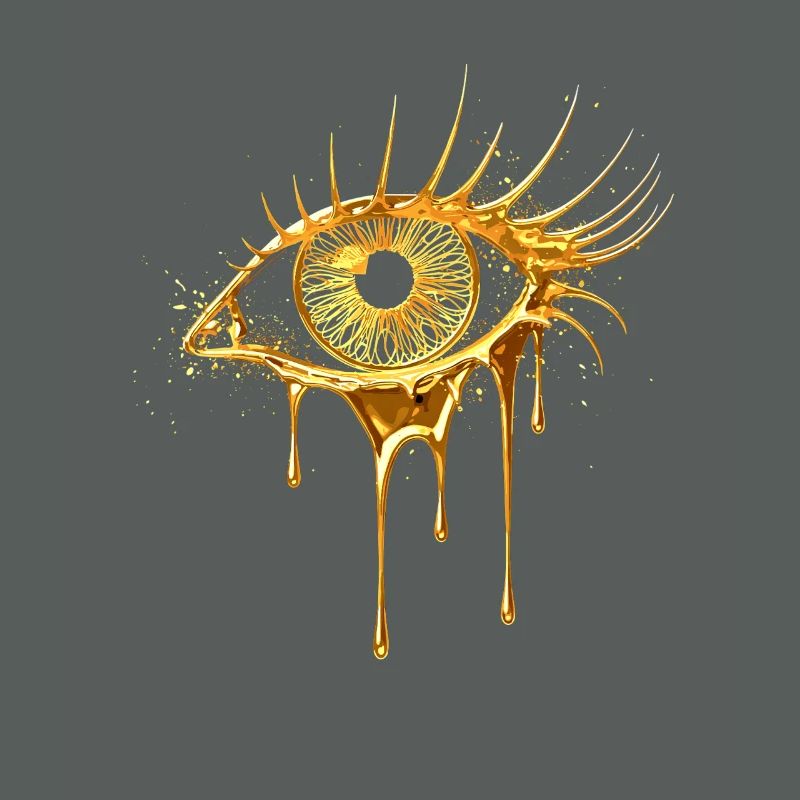 Regard d’œil doré