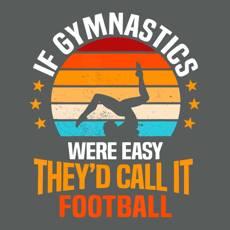 Retro Gymnastics Sunset