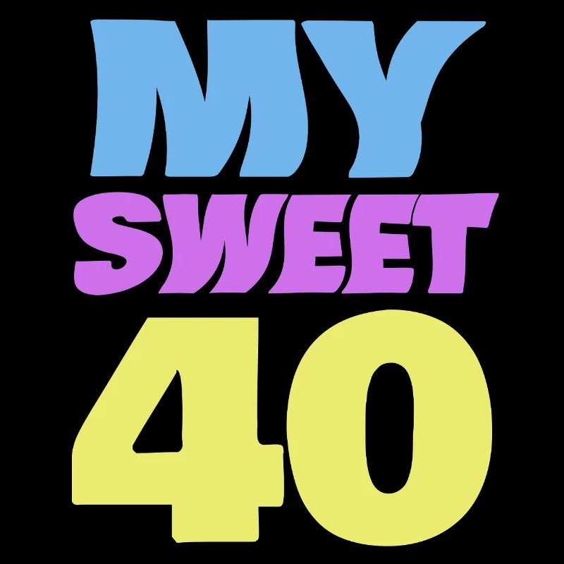 Logo de l’explosion de couleurs des années 40