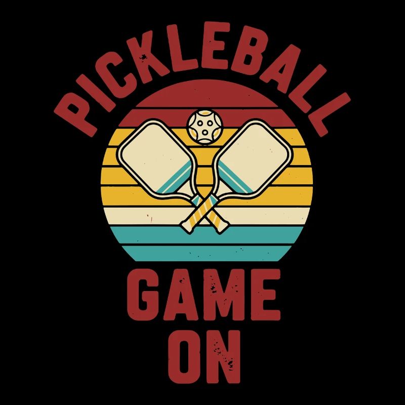 Pickleball Game On Funny Player Pickle Ball Lovers