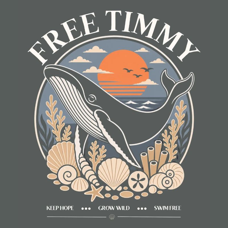 Déclaration de baleines à bosse Timmy Hope Produits dérivés