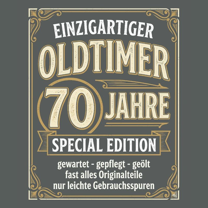 Einzigartiger Oldtimer 70 Jahre Special Edition