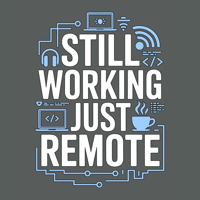 Remote Developer Still Working Remote Tech Worker