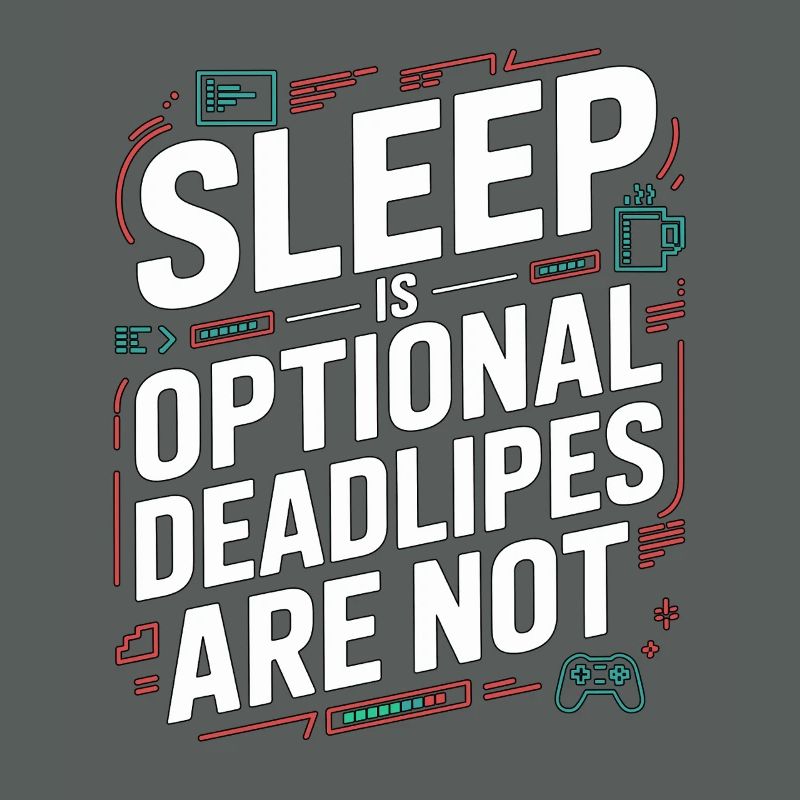 Game Developer Sleep Is Optional Game Programmer