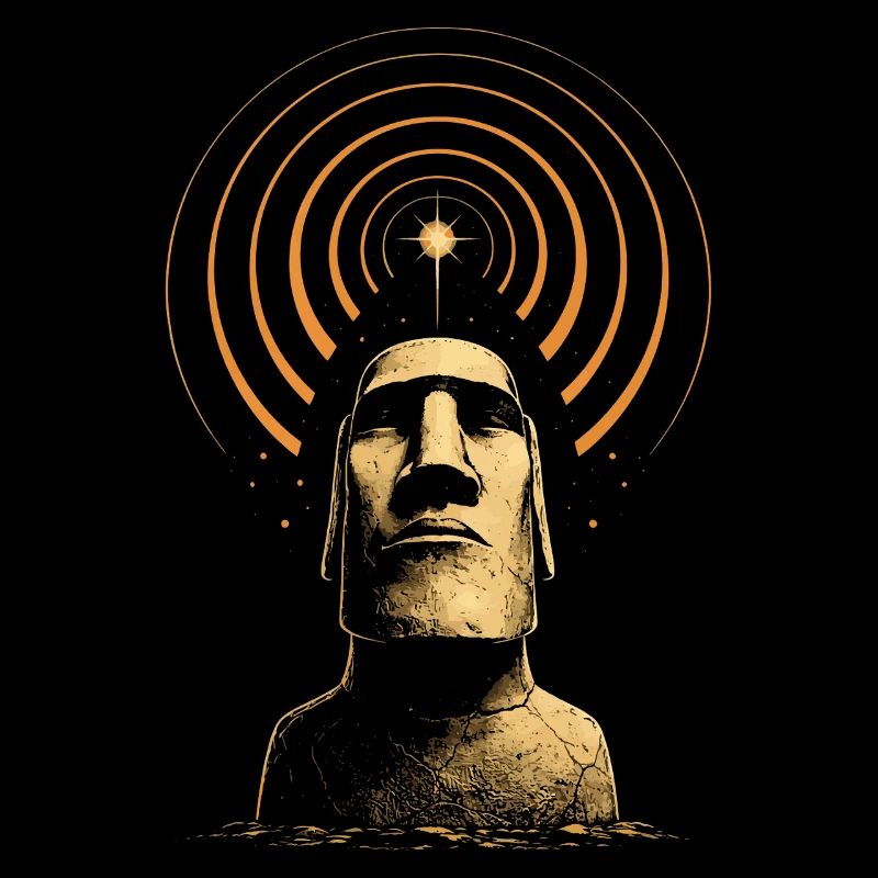 Moai Cosmic Signal