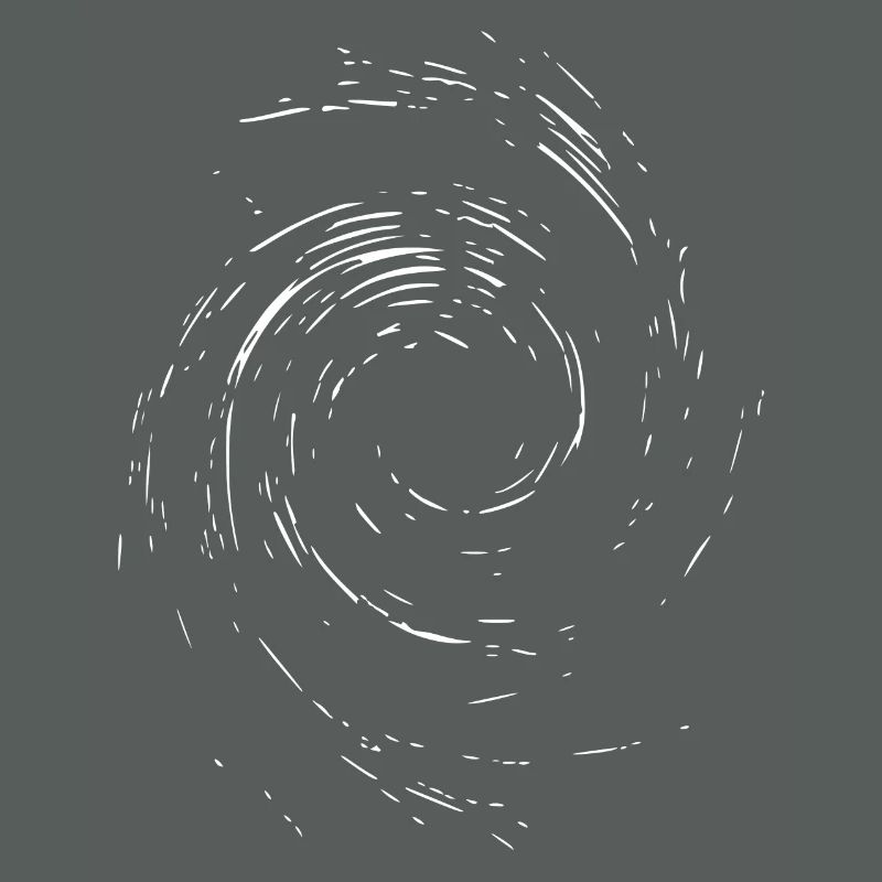 Abstract Vortex / Line / White / Pattern