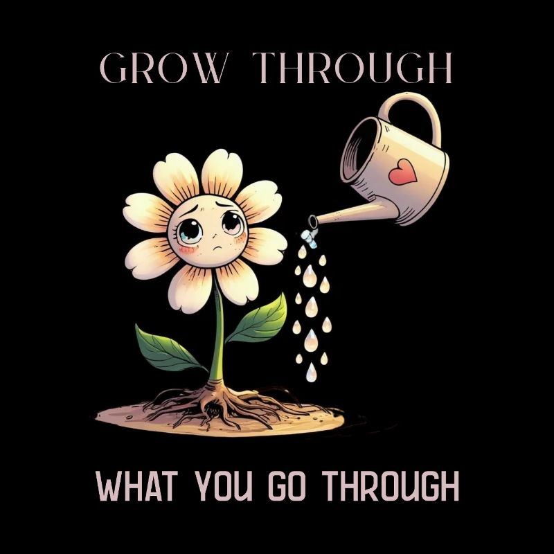 Self-love grows with every tear