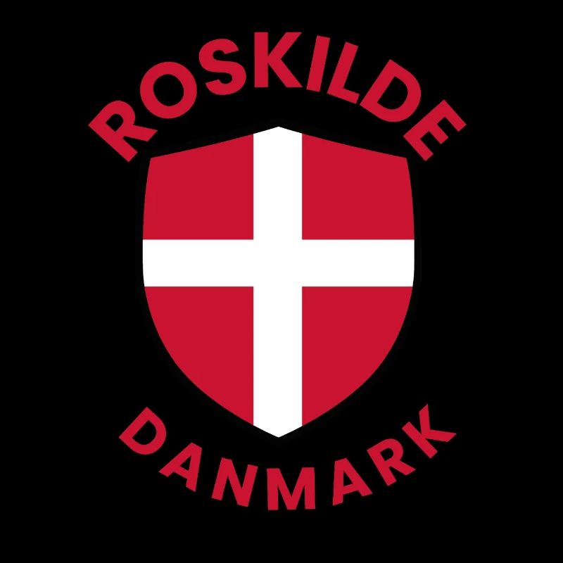 Roskilde-Dänemark-Schild