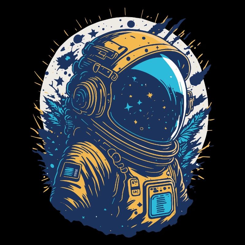Star Astronaut in Orbit