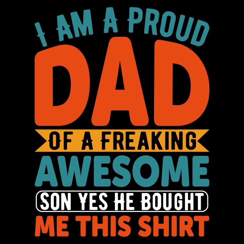 Stolzer Vater feierliches T-Shirt
