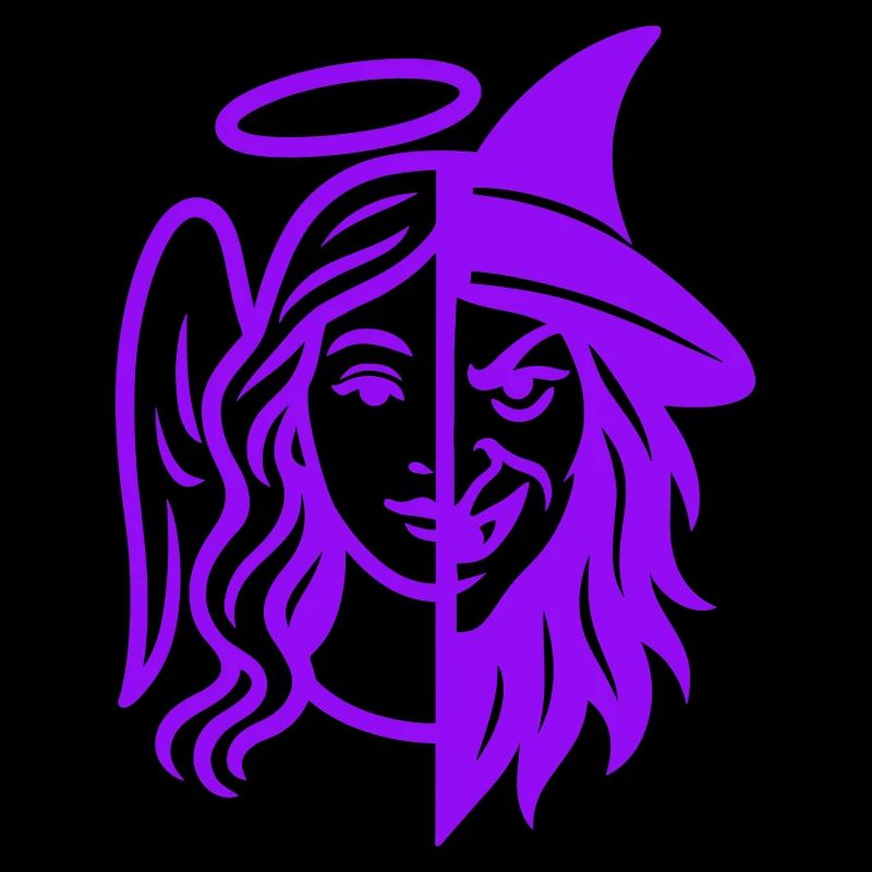 Angel Witch Duality Silhouette