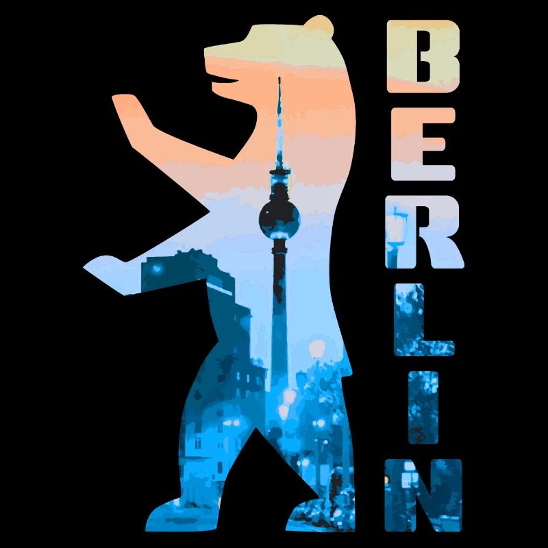 Berliner Bär Silhouette