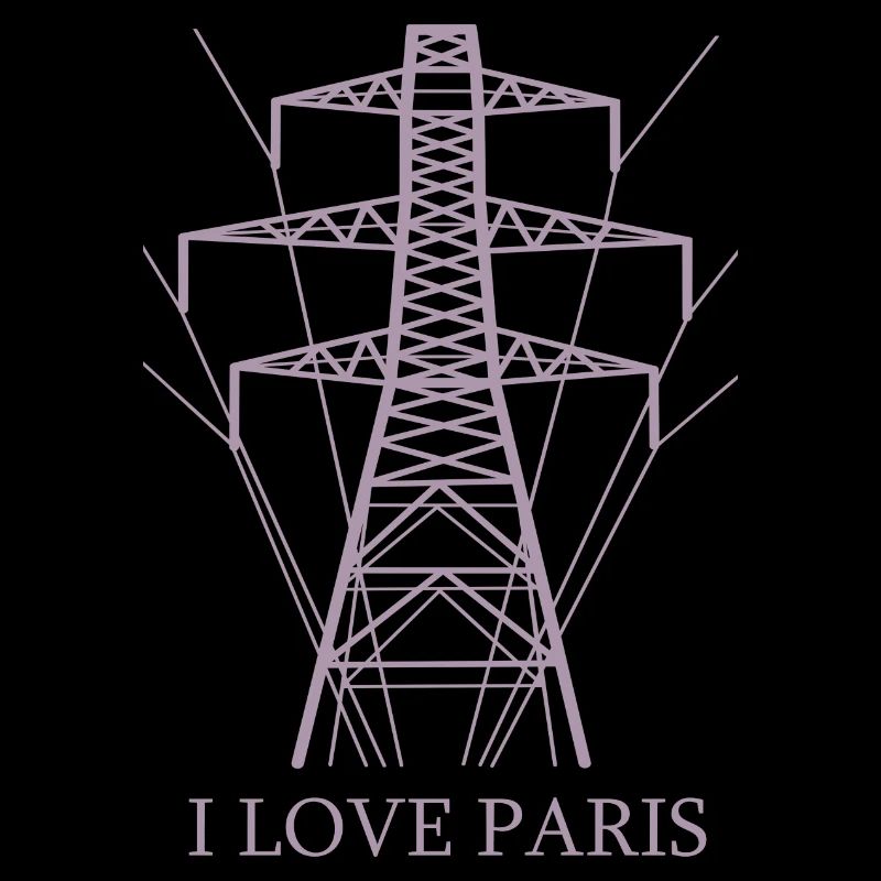 Ironic I love Paris Eiffel Tower as a power pole