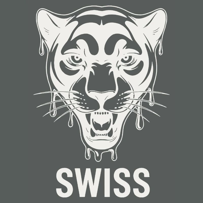 Tropfender Tigerkopf Schweizer Stil
