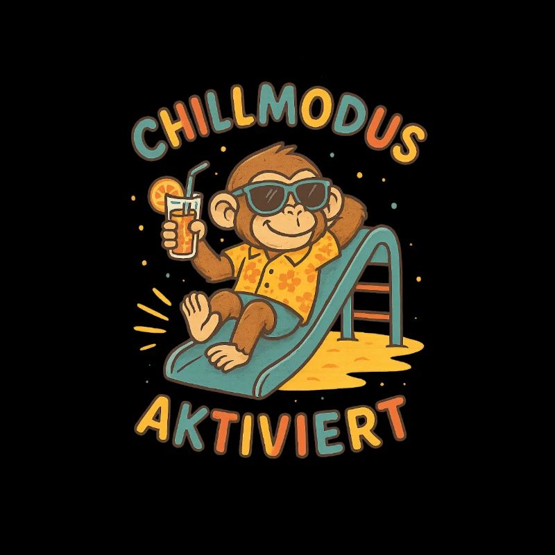 Chillmodus Aktiviert Affe