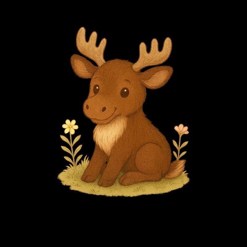 Forêt nordique - Élan
