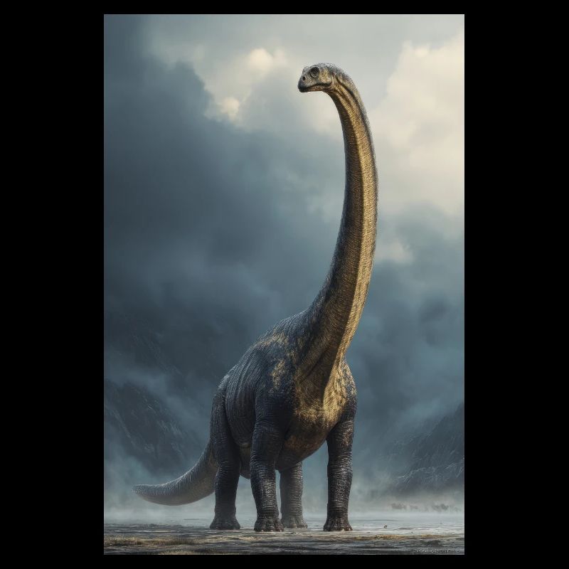 Dawn Sauropod in Mist