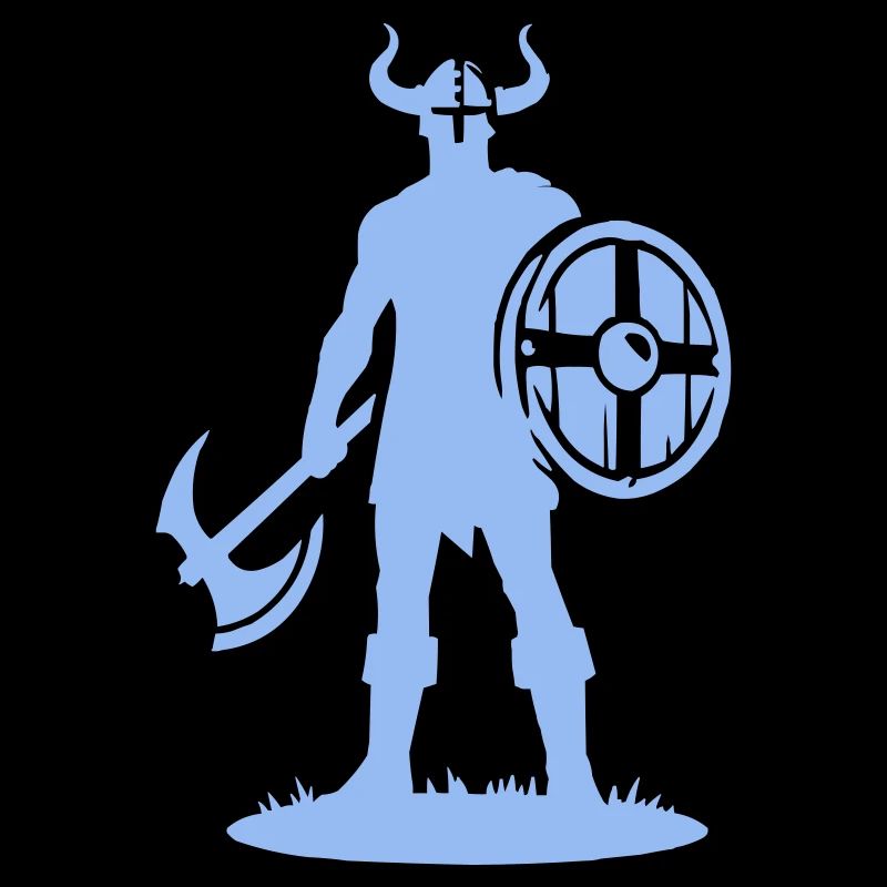 Viking Warrior with Shield