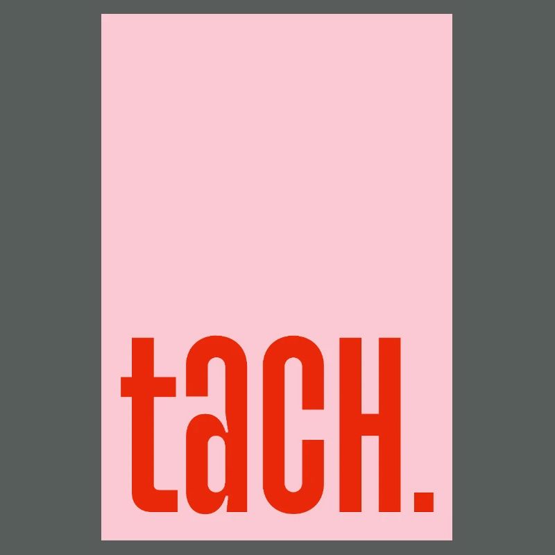 Tach - rosa rot