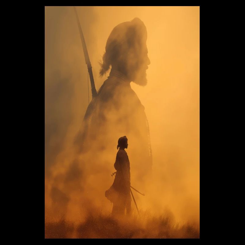 Silhouette du Guerrier de la Braise