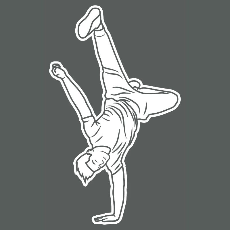 B Boy Sketch