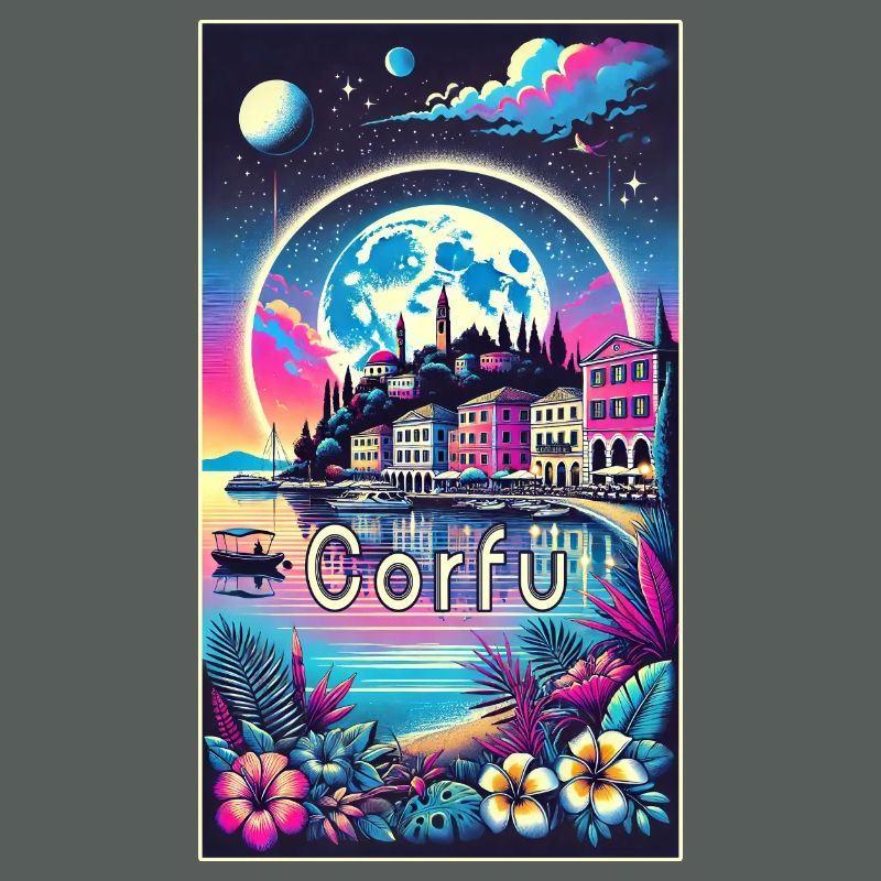 Design de vacances à Corfou en Grèce