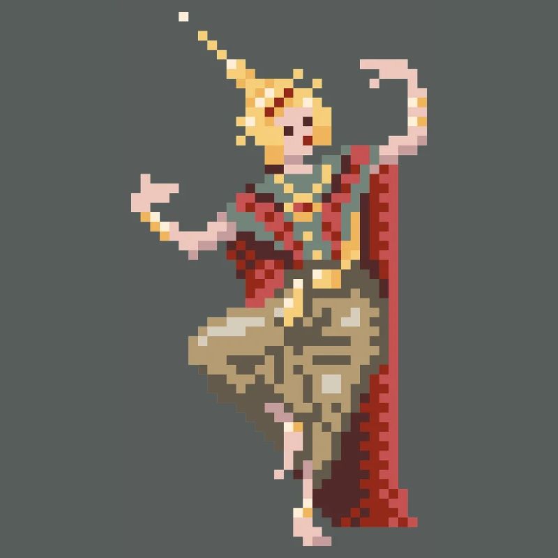 8bit Thai Dancer