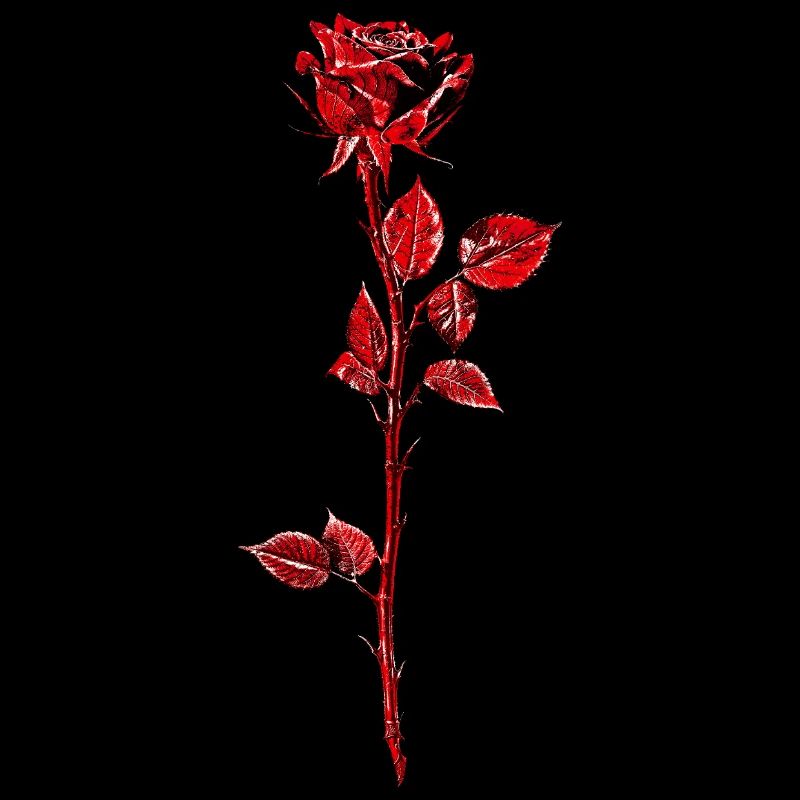 Illustration d’anémone rose pourpre